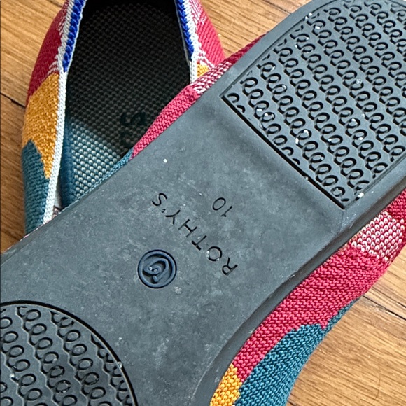 Rothy's Multicolor Patterned Flats - Picture 2 of 3